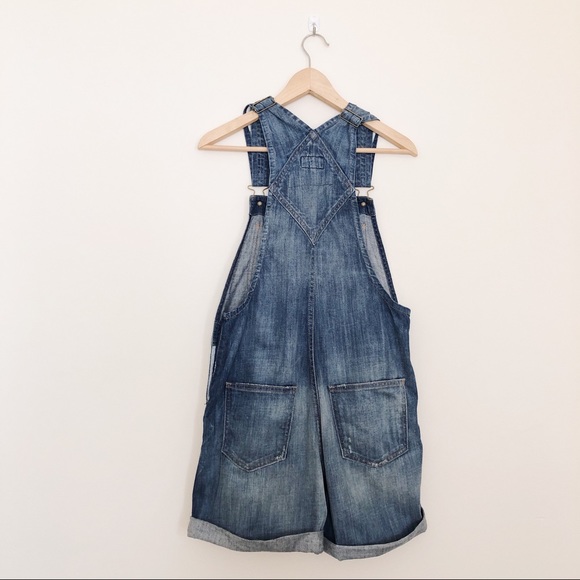 💛Current Elliott The Shortall Overalls Treasure - Picture 2 of 7